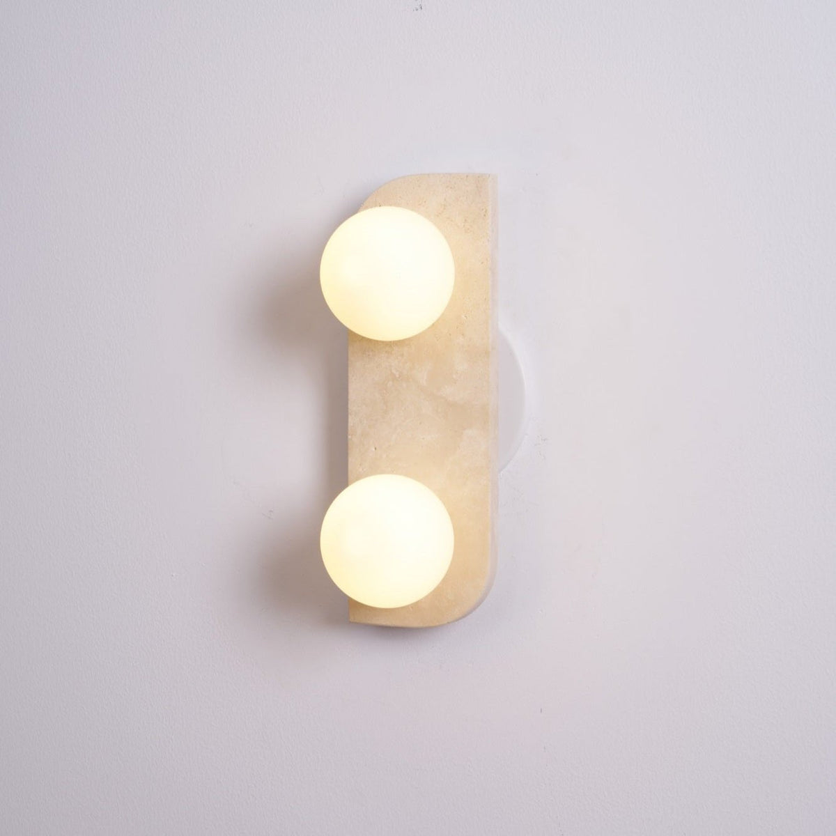 Taviniella Minimalist Travertine Wall Light