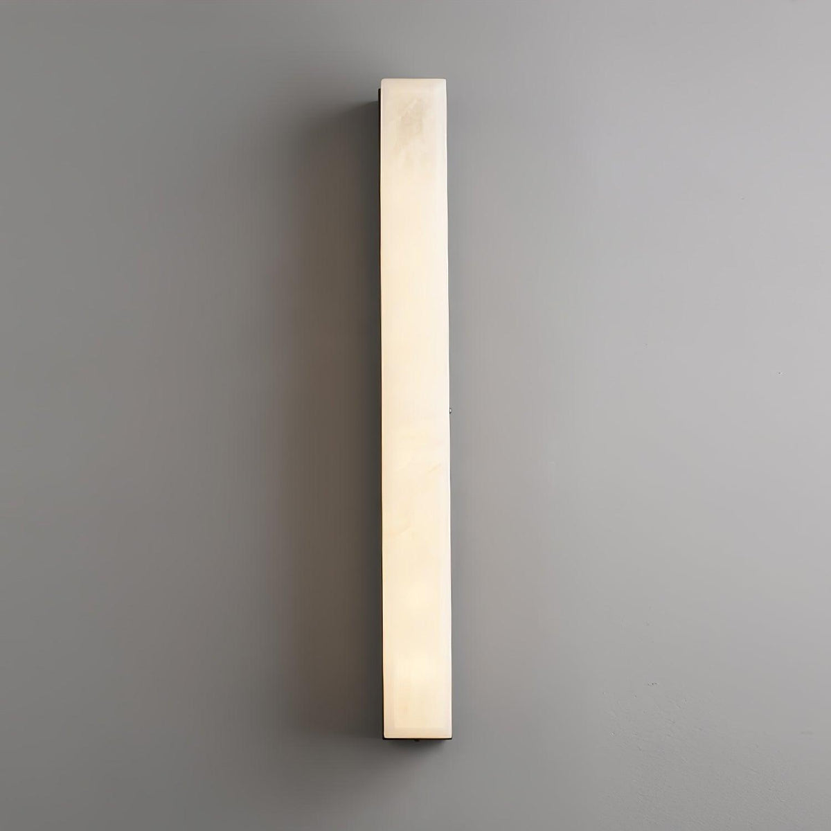 Nivearia Minimalist Alabaster Wall Lamp Rectangular