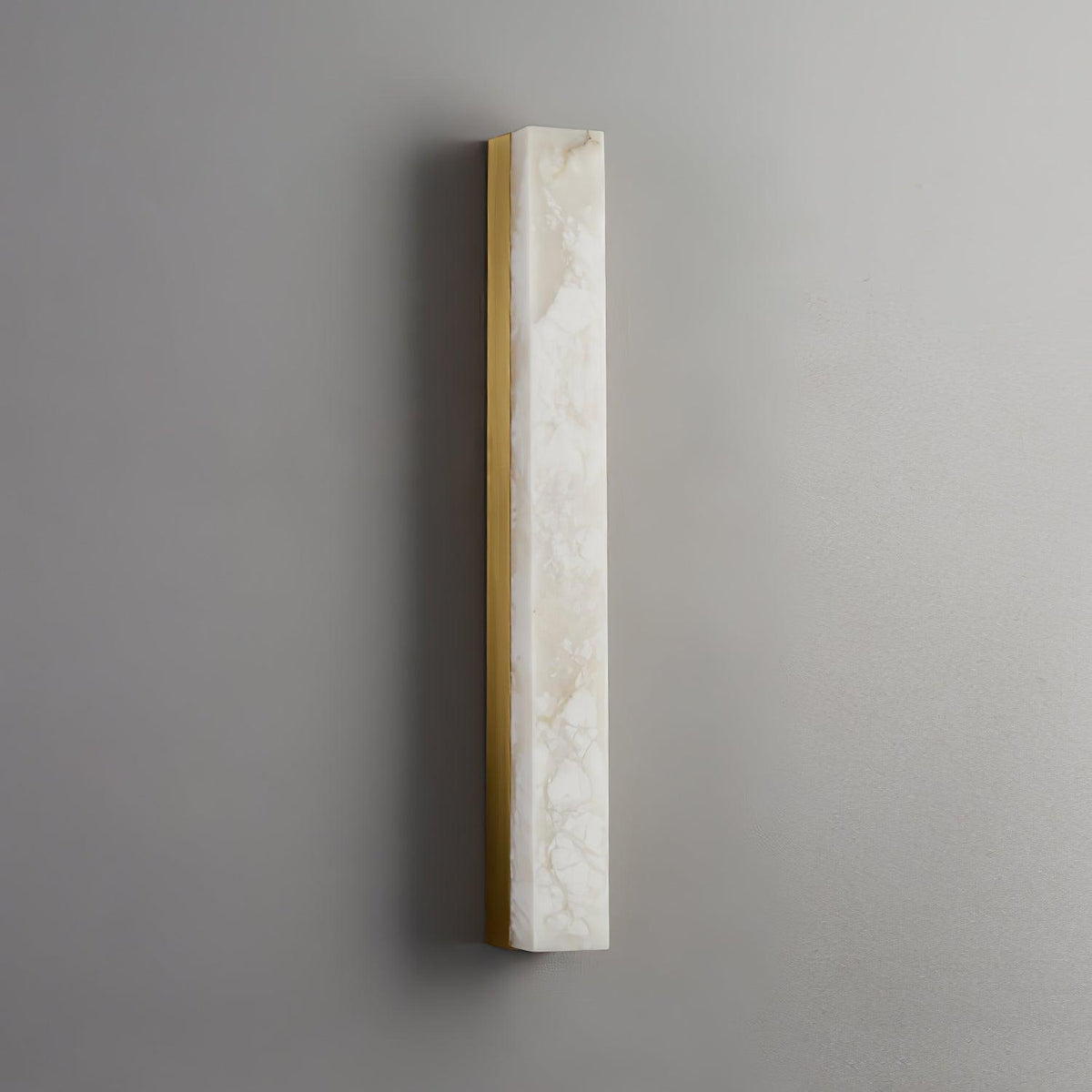 Nivearia Minimalist Alabaster Wall Lamp Rectangular