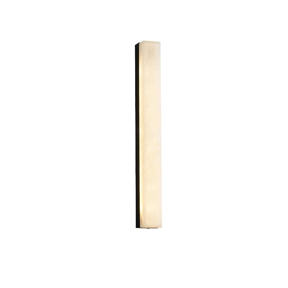 Nivearia Minimalist Alabaster Wall Lamp Rectangular