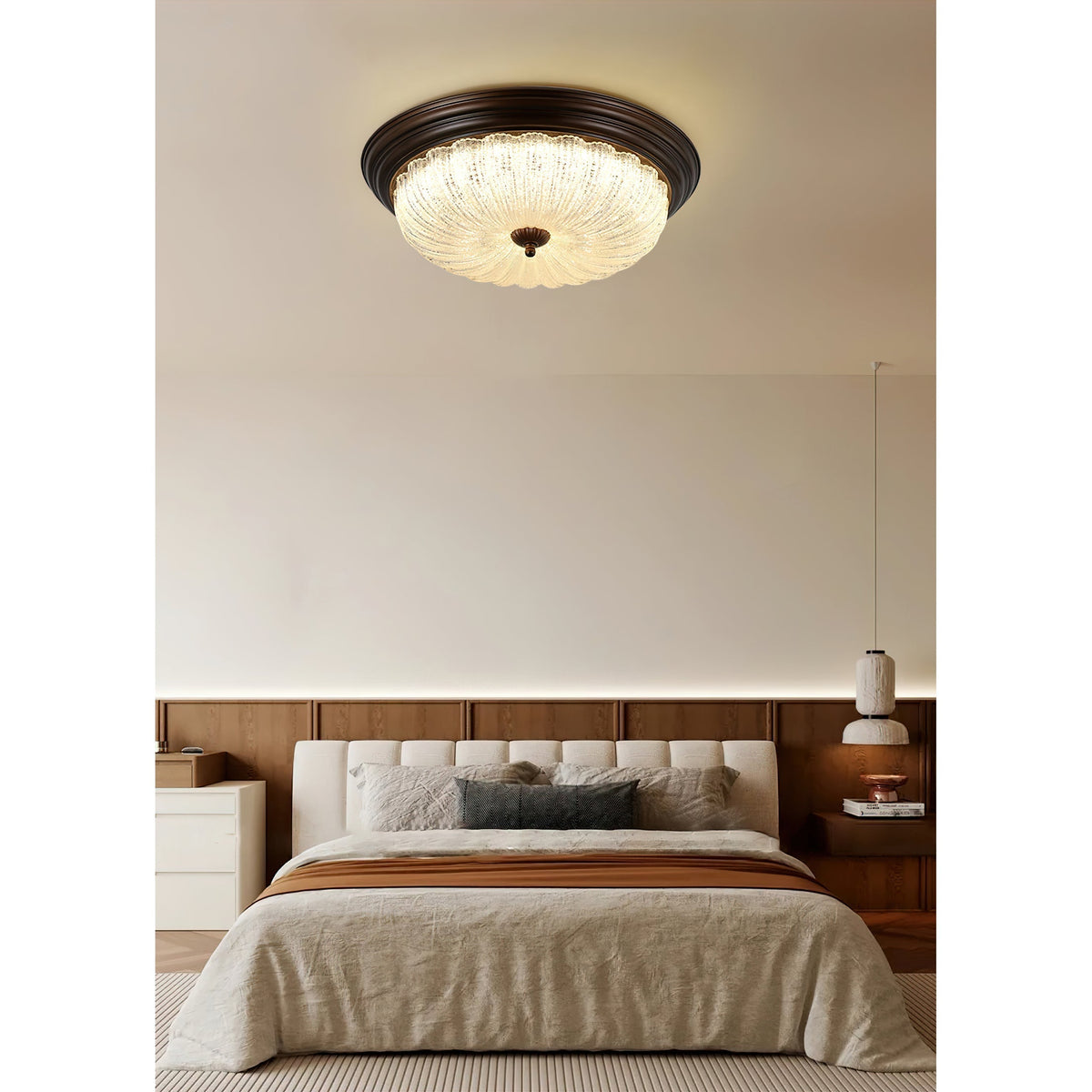 Liorireon Glass Ceiling Lamp