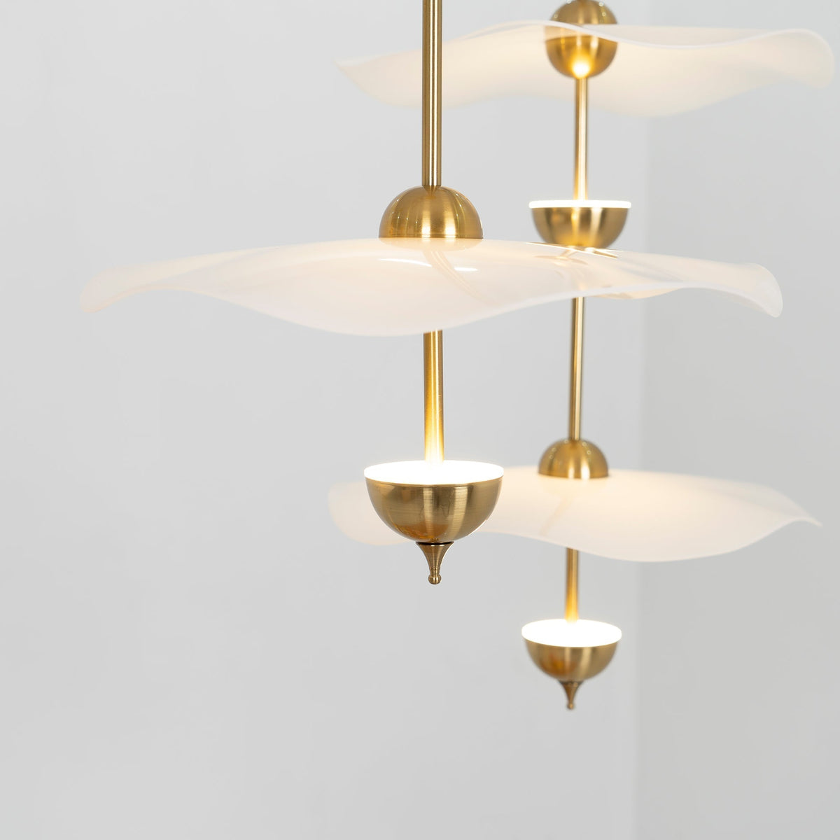 Lioraise Pendant Light Double Biscuit for Living Room