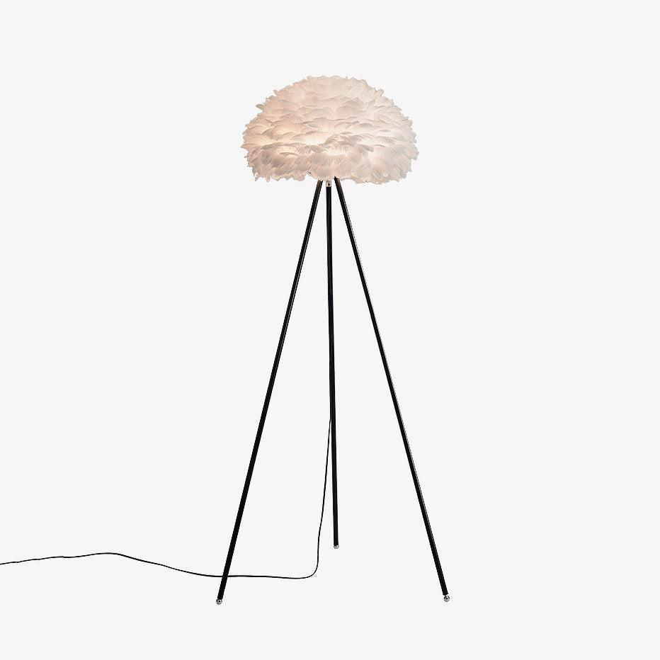Ivthaar Organic Feather Floor Lamp