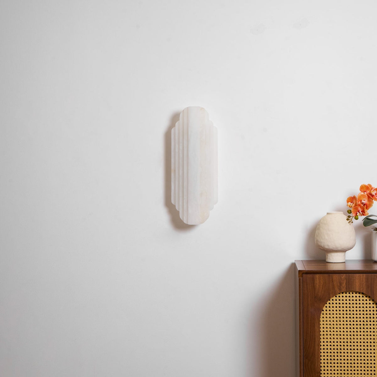 Idasha Alabaster Indoor Wall Light