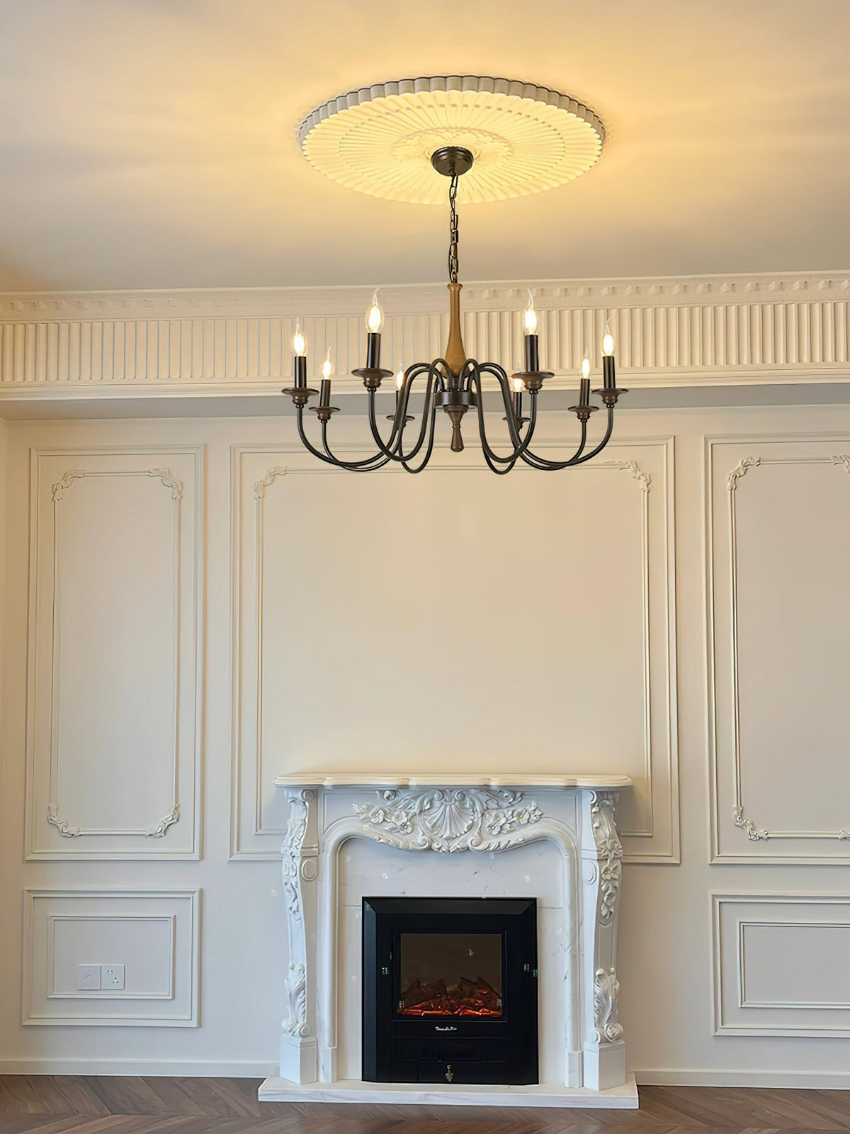 Barnwood Chandelier