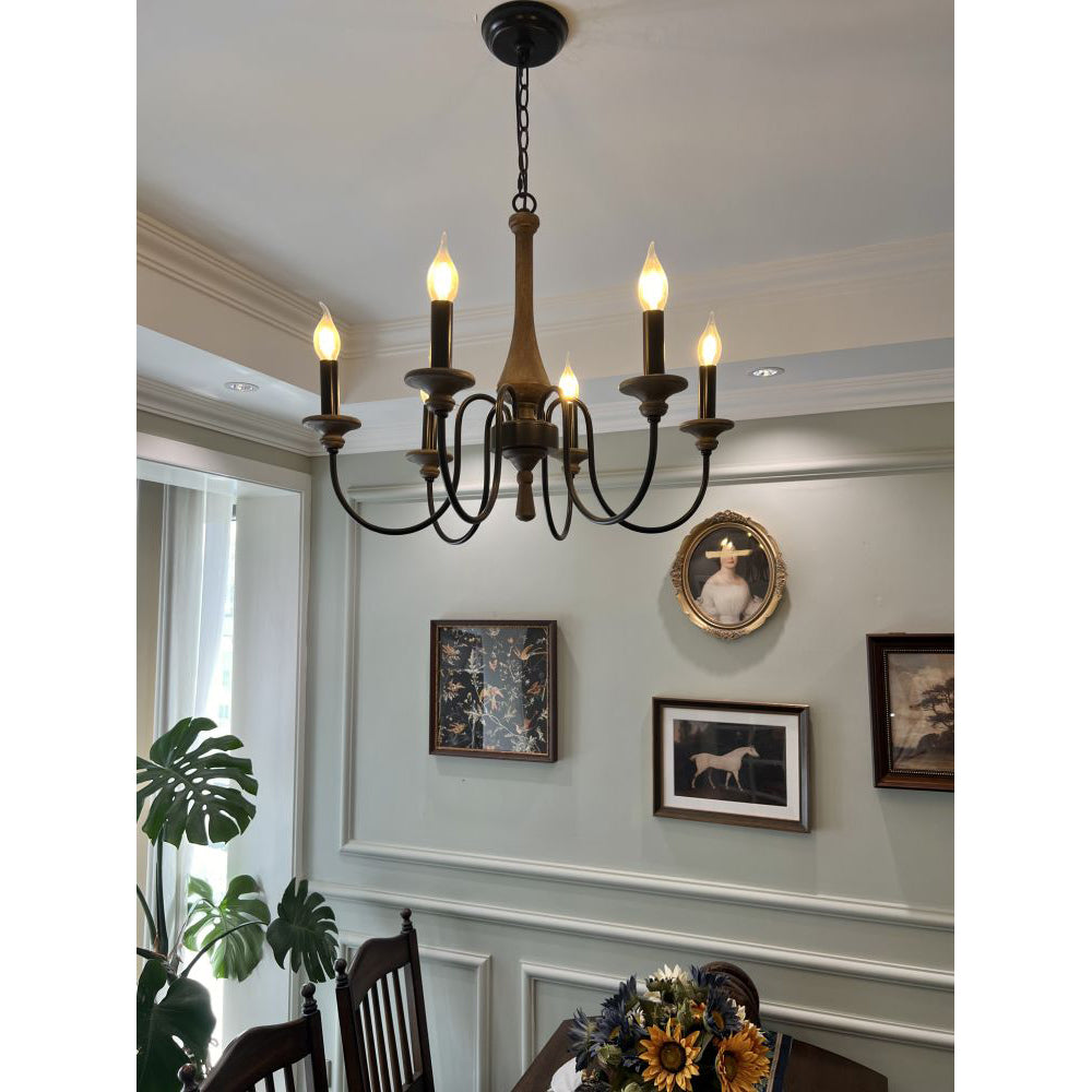 Barnwood Chandelier