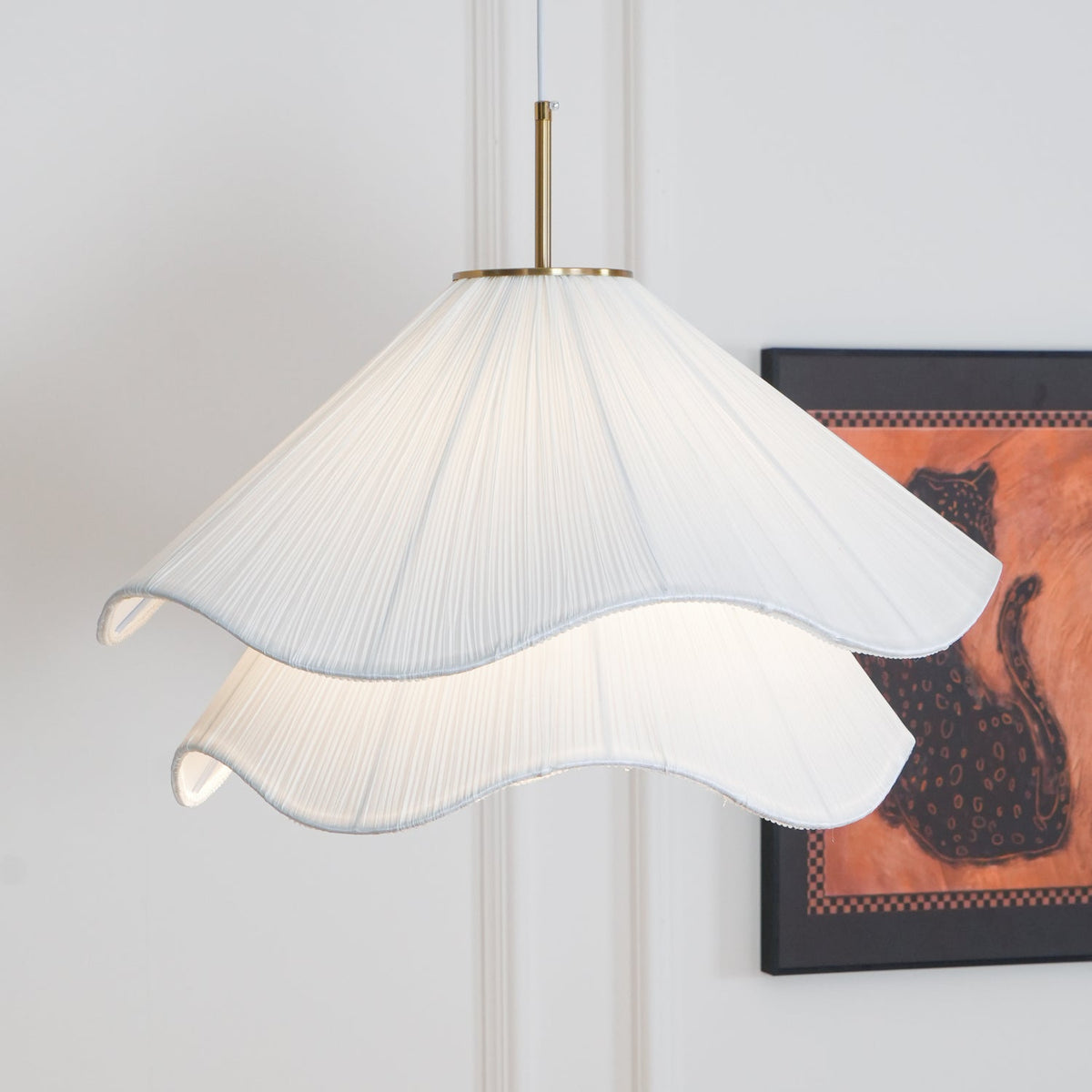 Clarisse Modern Art Deco Bloom Flower Pendant Light
