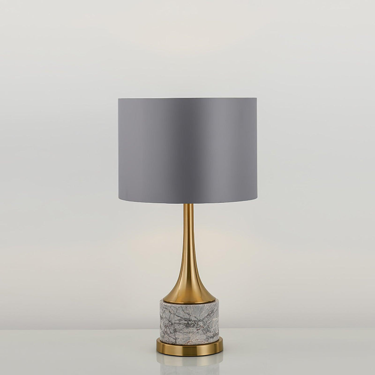 Yeth Marble Fabric Table Lamp