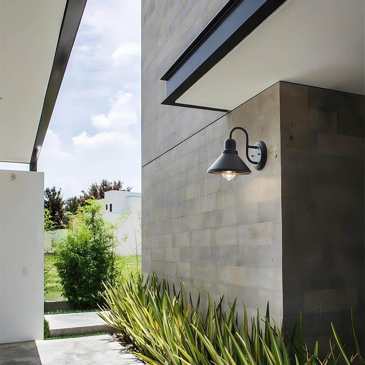 Elion Vintage Cone-shaped Ourdoor Wall Lamp