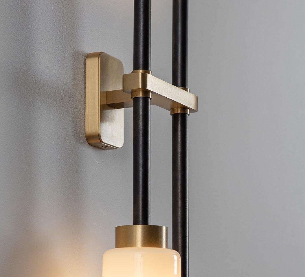 Rowan Wall Lamp Cylinder Glass Linear