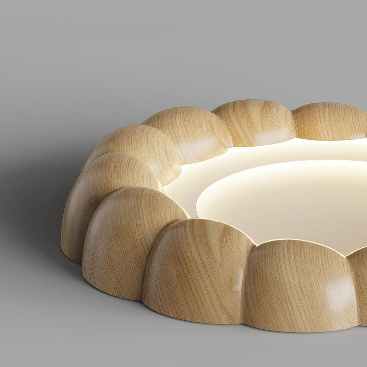 Eraeiel Traditional Elegance Ripple Ceiling Lamp