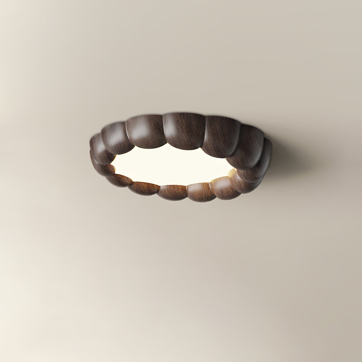 Eraeiel Traditional Elegance Ripple Ceiling Lamp
