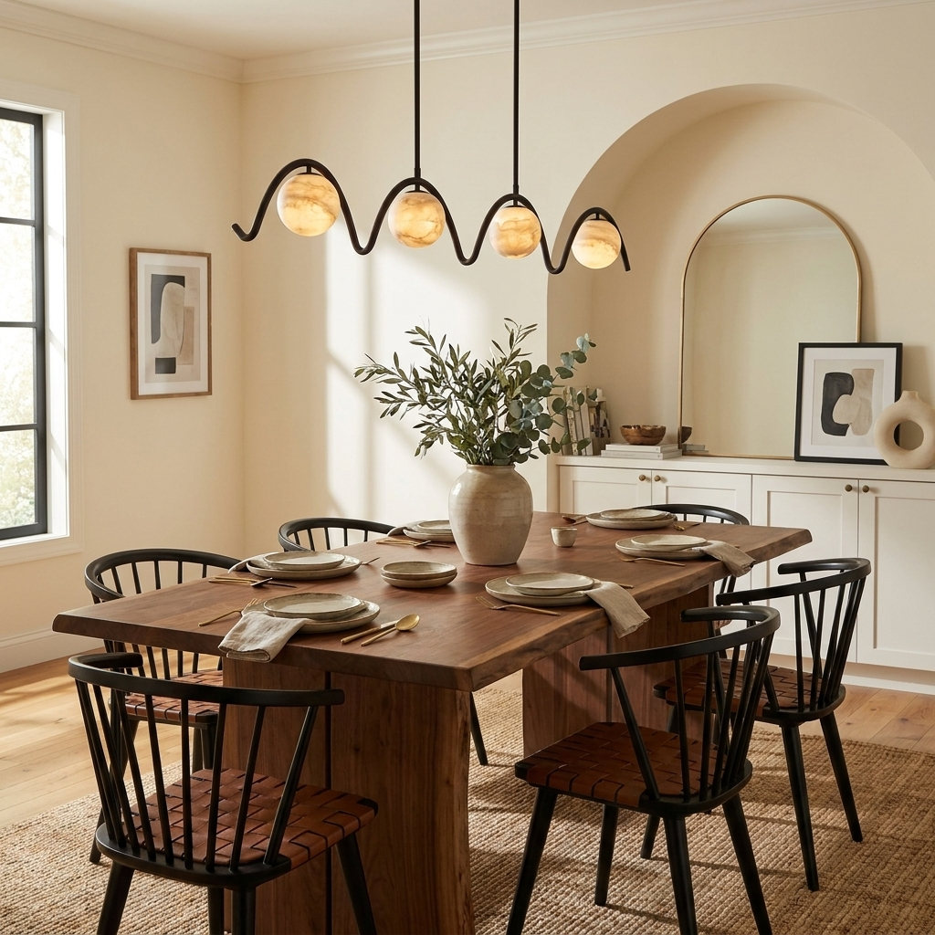Rosedenleigh Alabaster Chandelier