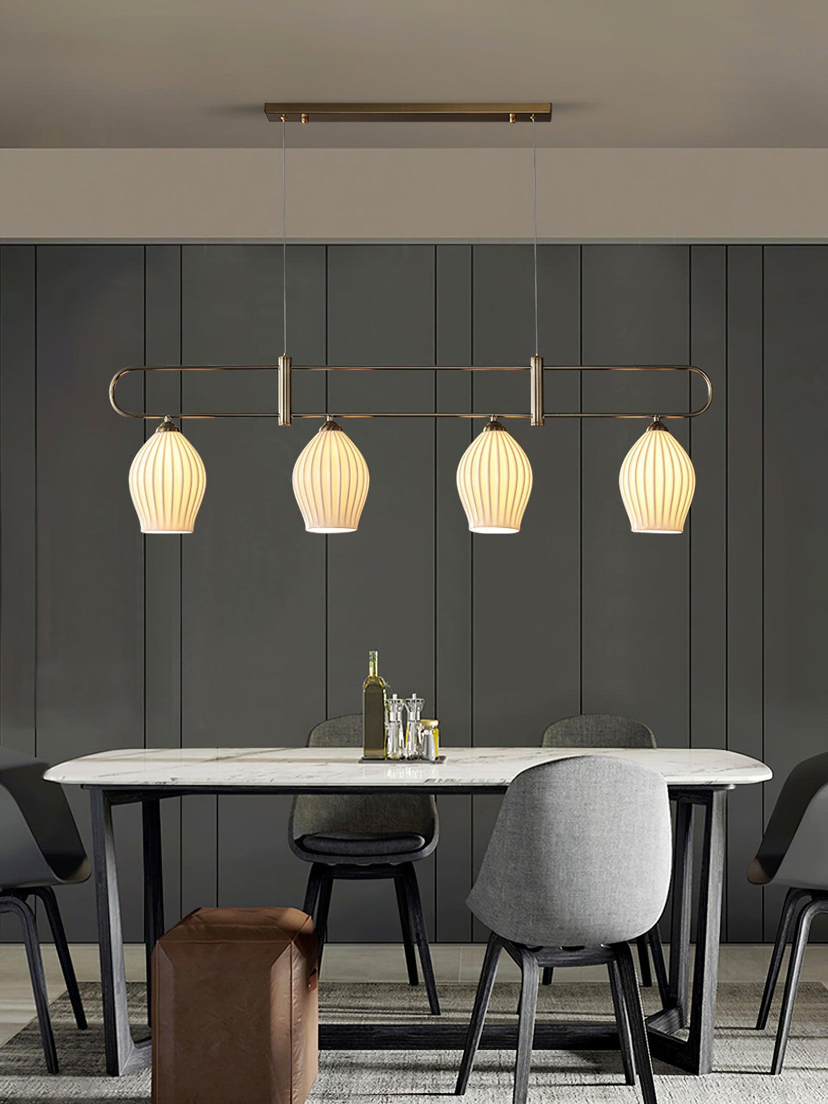 Arlirir Modern Minimalist Art Ceramic Pendant Light