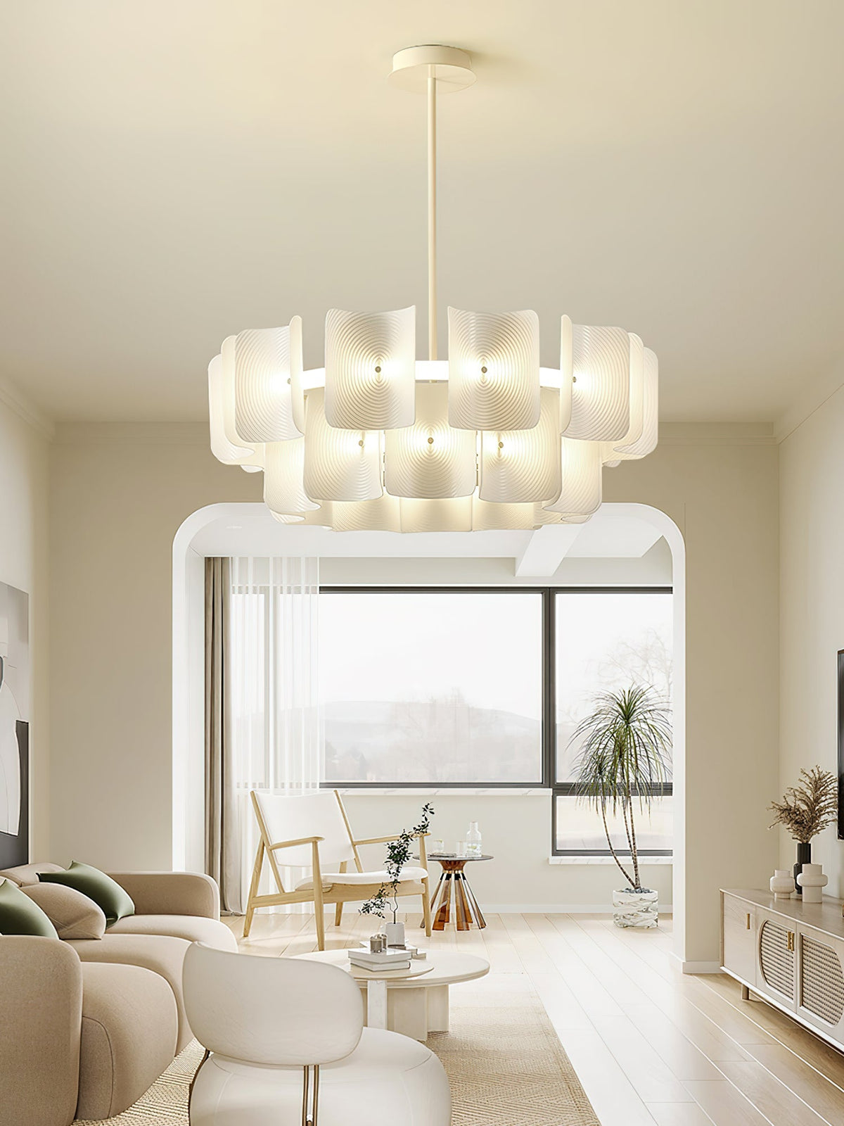 Seliriel Chandelier Fingerprint LED