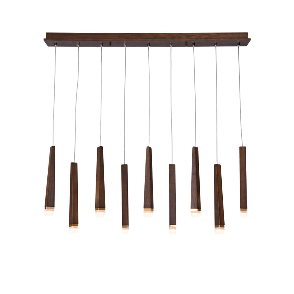 Sylielle Firewood Stick Wood Chandelier