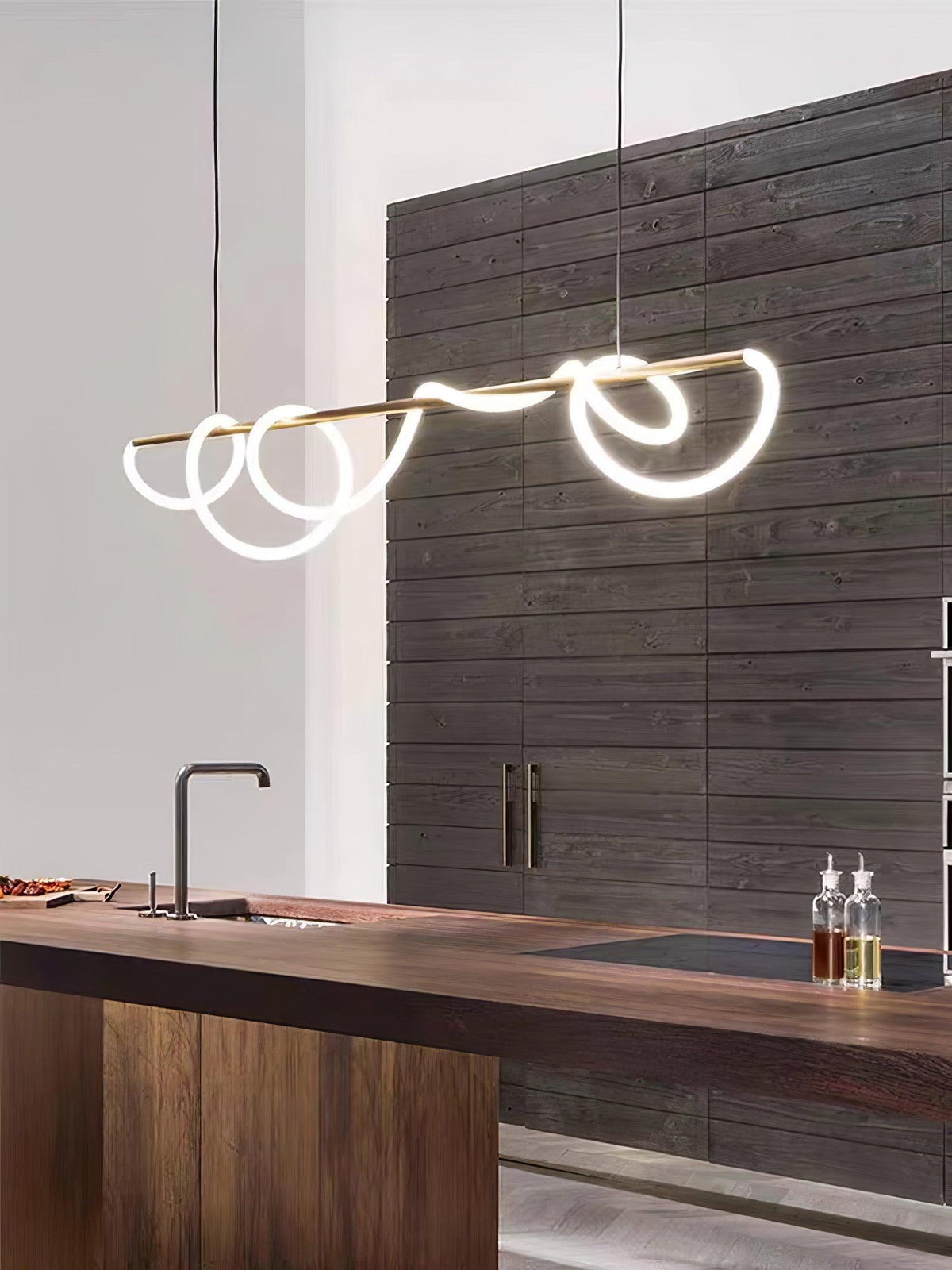 Vocor Chandelier Flexible Silicone Curve Modern Elegant