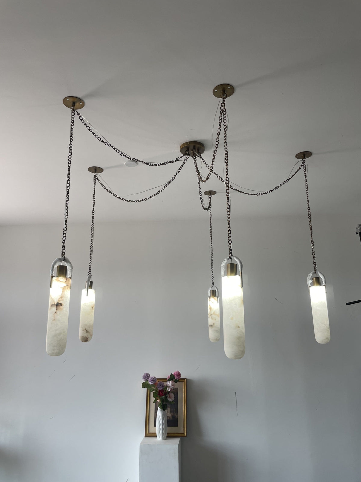Hagan Alabaster Pendant Light