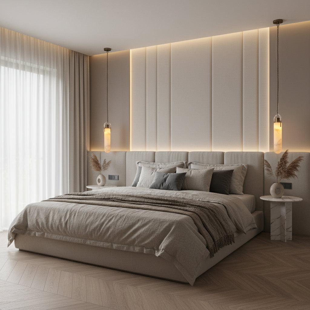 Hagan Alabaster Pendant Light