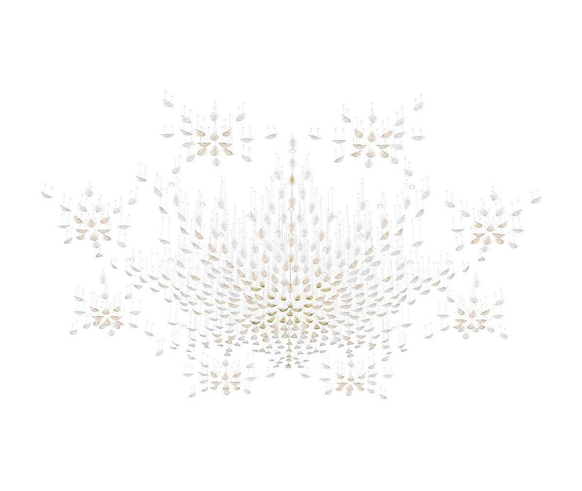 Avynen Crystal Petal Chandelier
