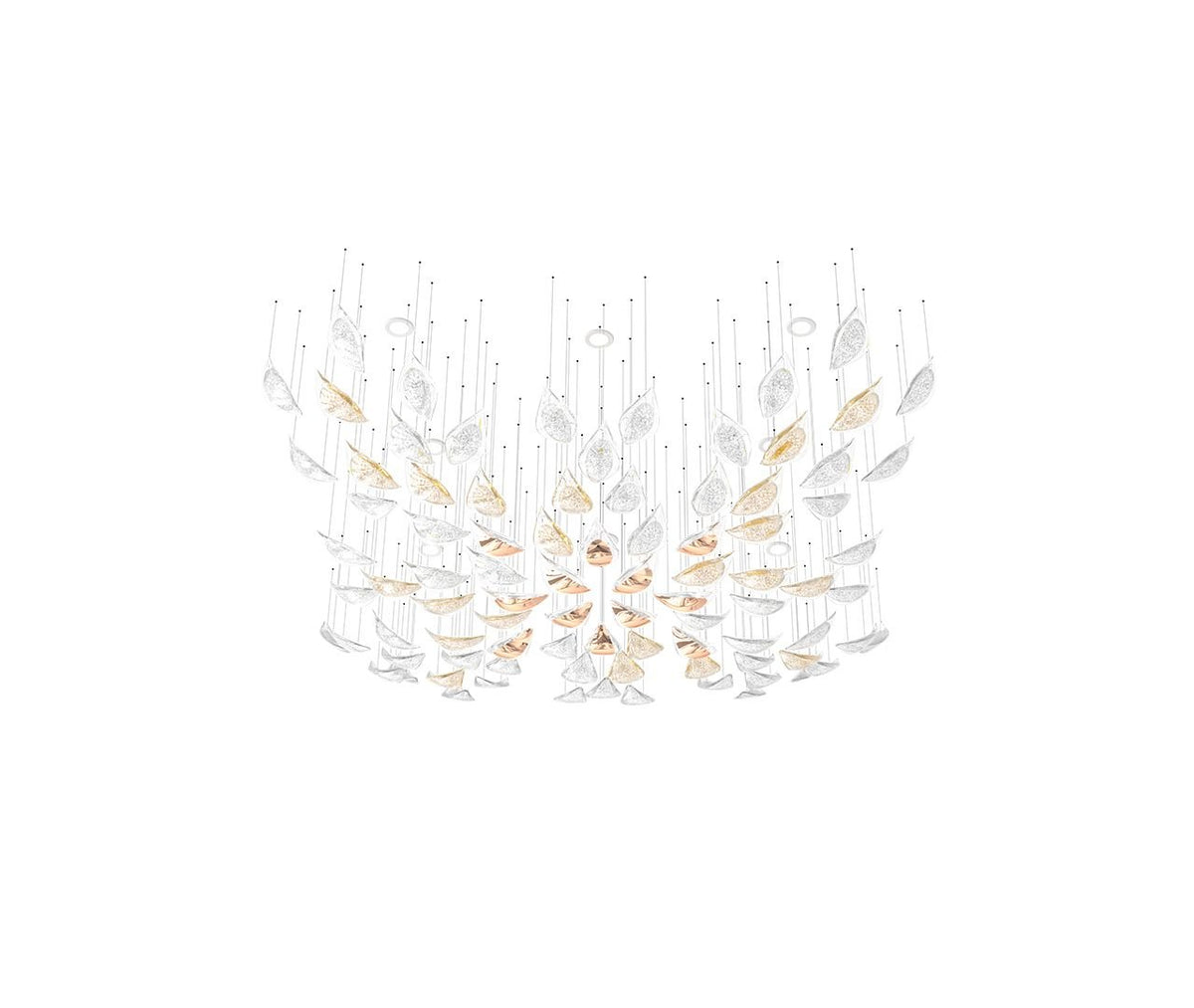 Avynen Crystal Petal Chandelier