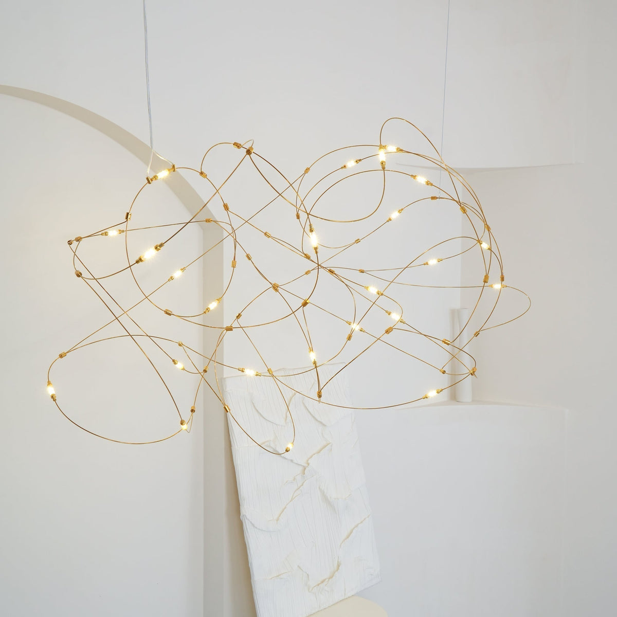 Celes Steel Minimalistic Pendant Light
