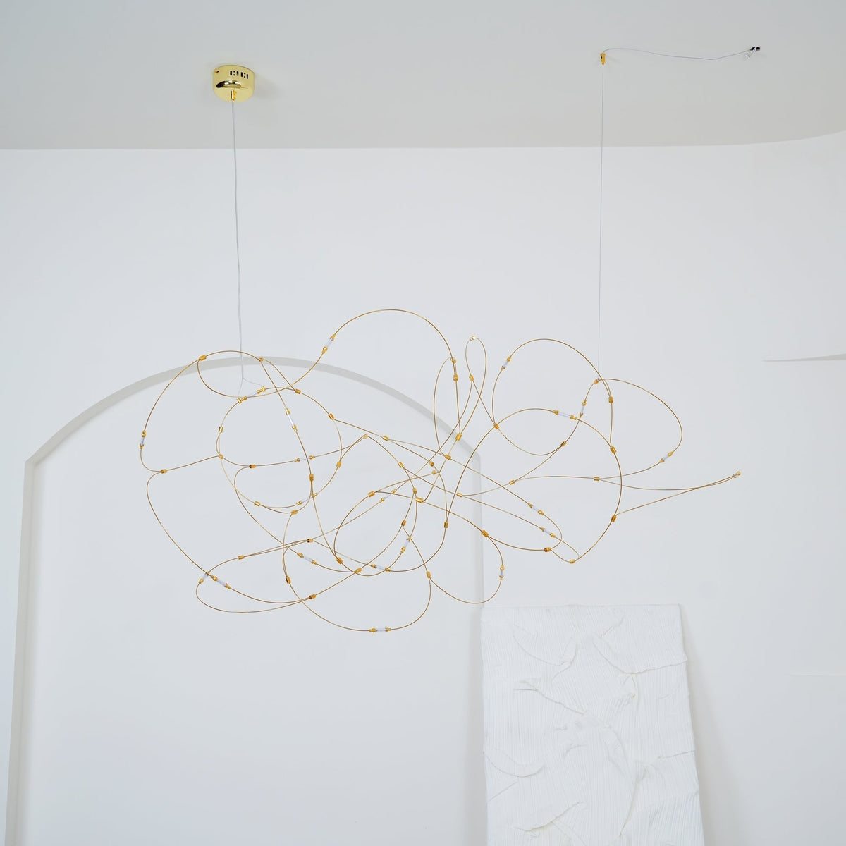 Celes Steel Minimalistic Pendant Light