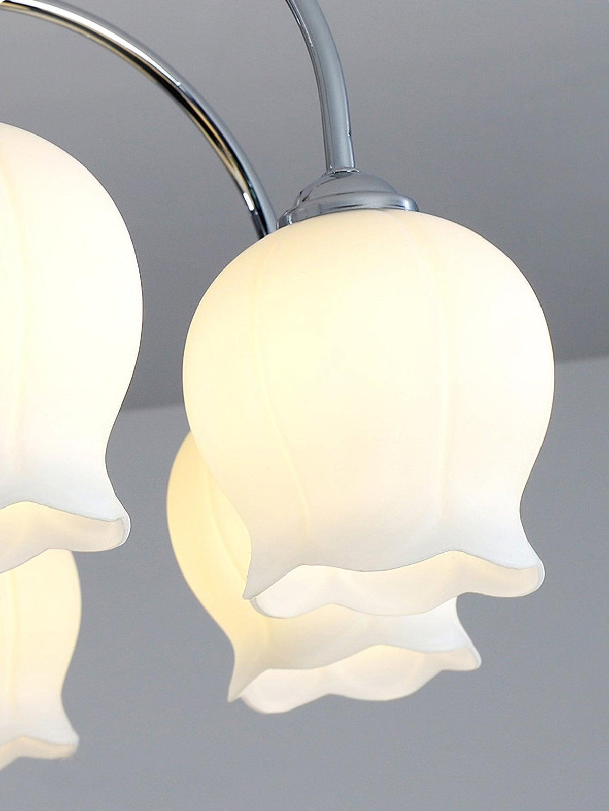 Eiralissa Chandelier Floral Glass