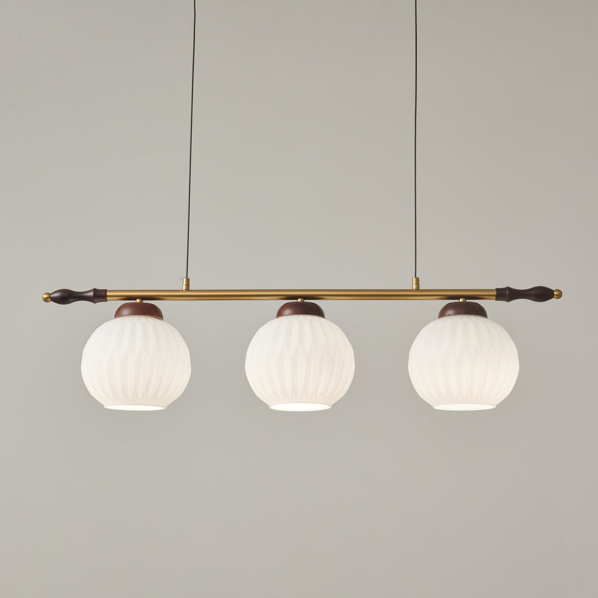 Huna Vintage Glass Pendant Light