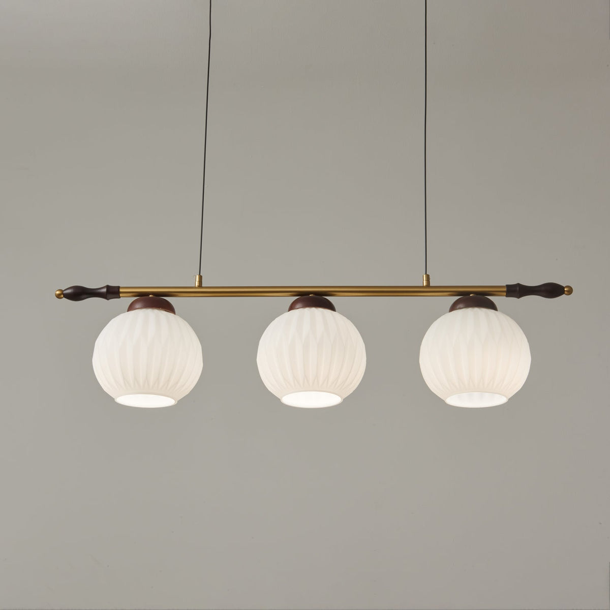 Huna Vintage Glass Pendant Light