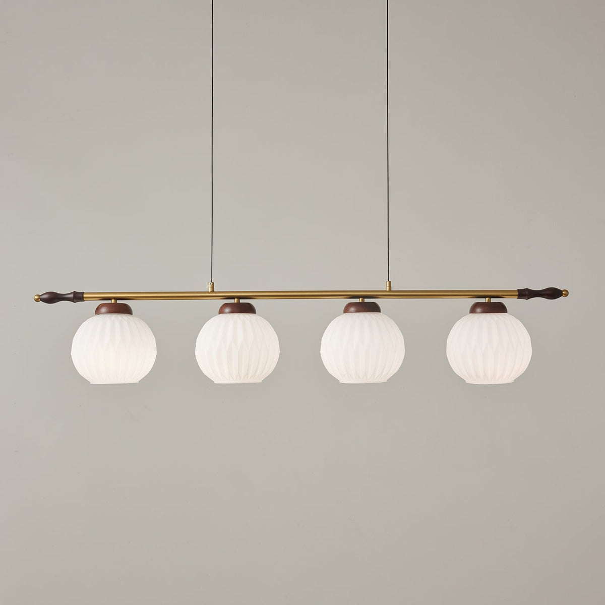 Huna Vintage Glass Pendant Light