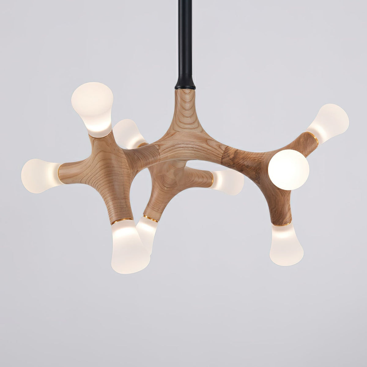 Mynorila Branch-Design Wood Pendant Light