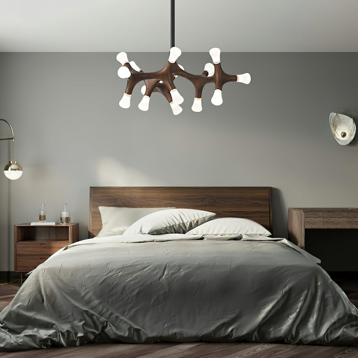 Mynorila Branch-Design Wood Pendant Light