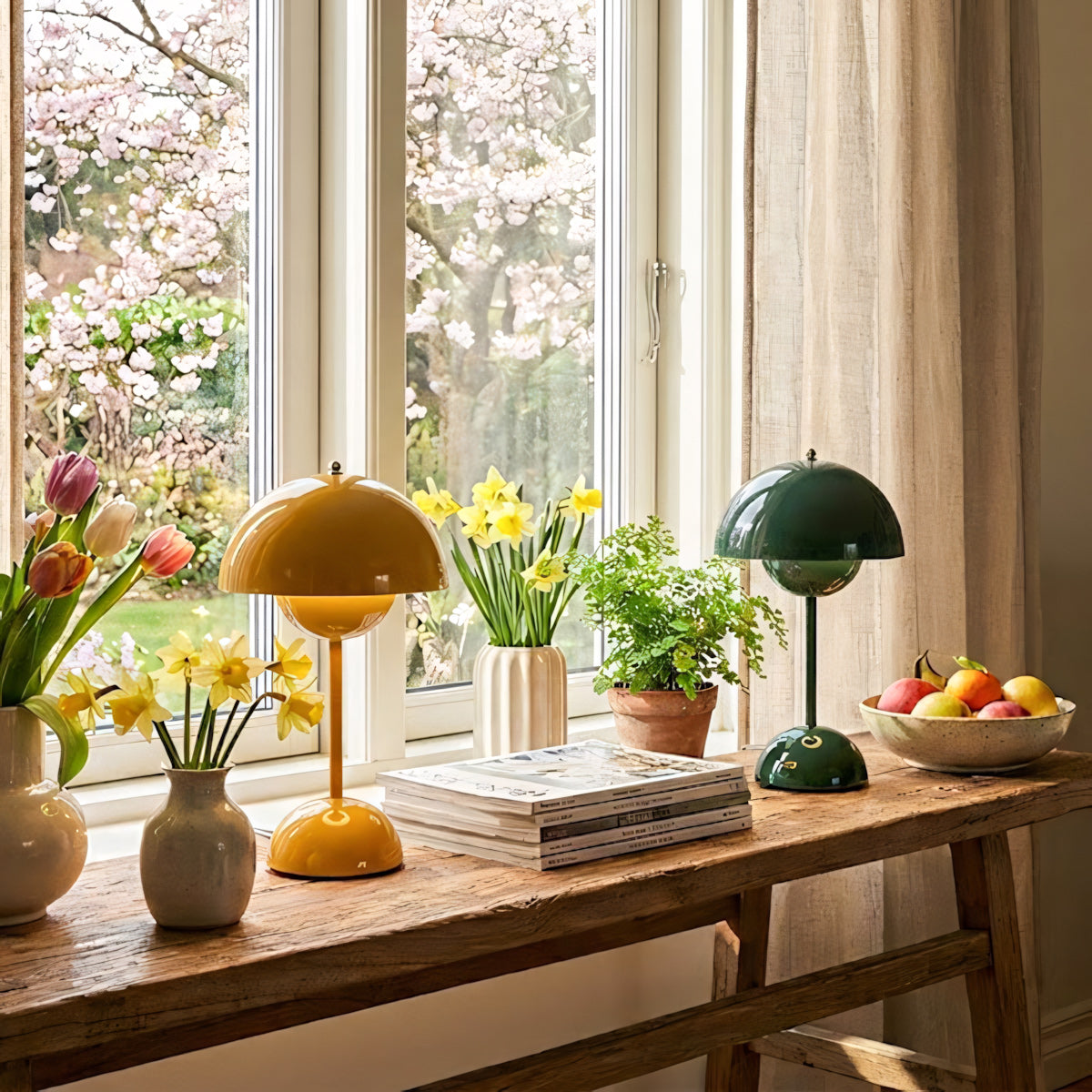 Bramwick Dome Rechargeable Table Lamp