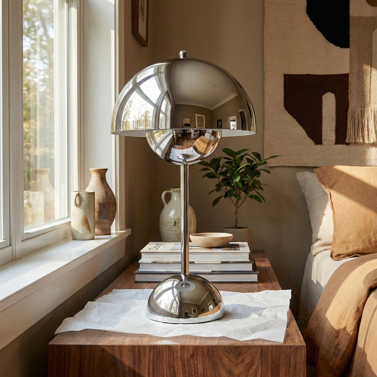 Bramwick Dome Rechargeable Table Lamp