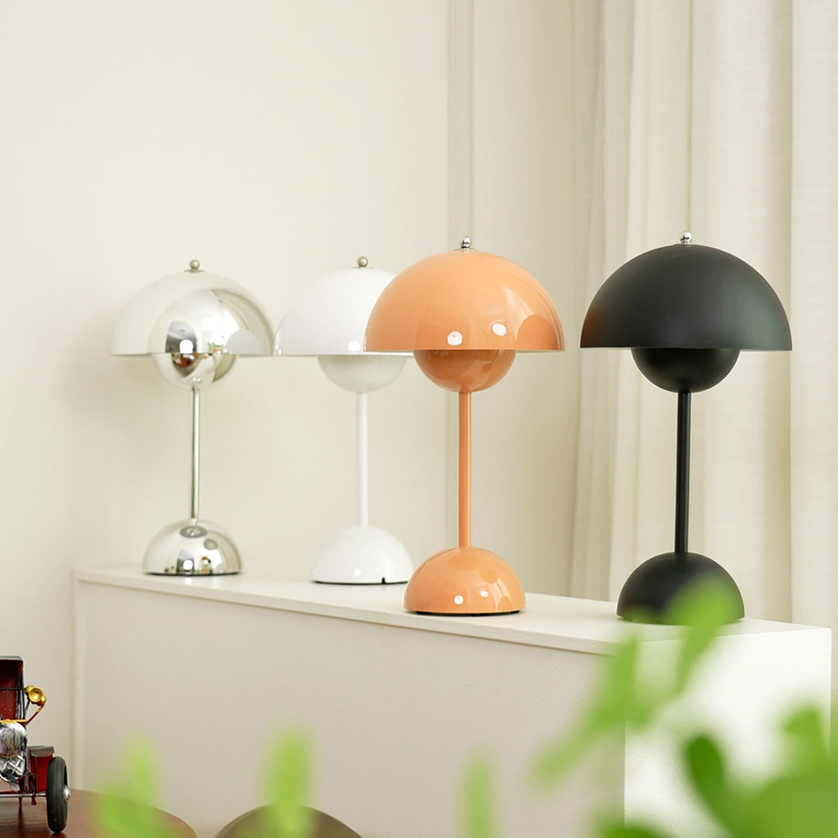 Bramwick Dome Rechargeable Table Lamp