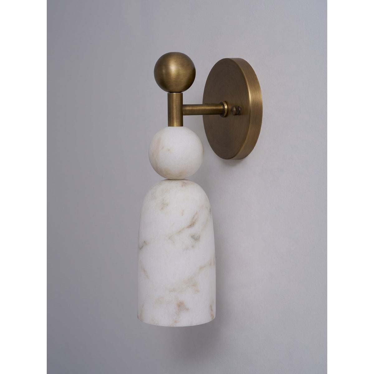 Zabel Alabaster Indoor Wall Light