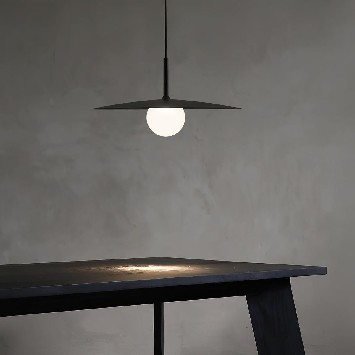 Norerise Pendant Lamp Plate Shade for Living Room