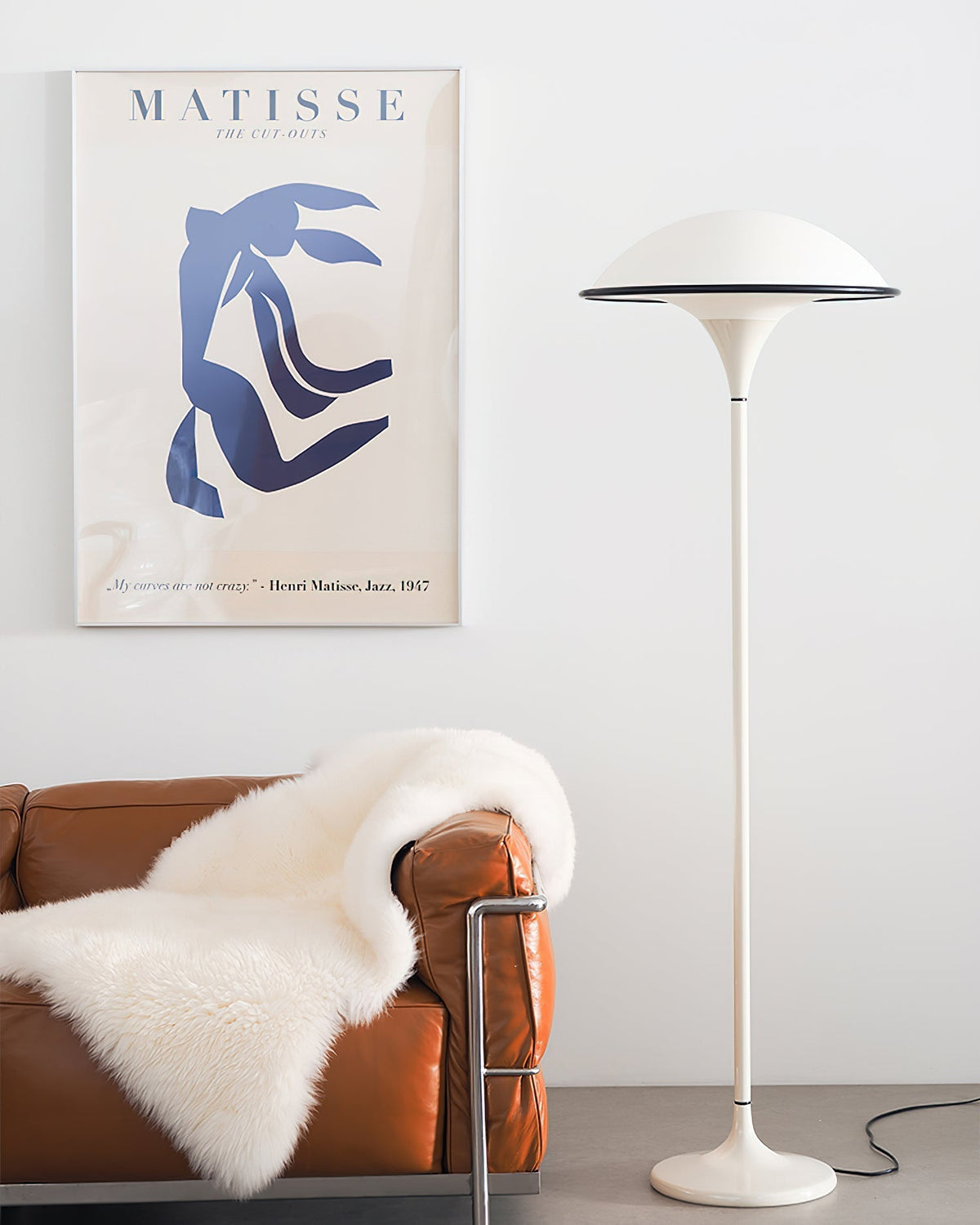 Lucoria Retro Acrylic Floor Lamp
