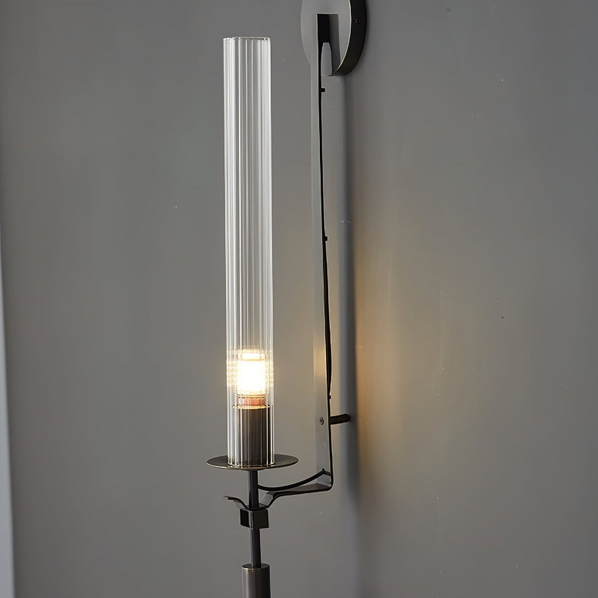 Sienna Glass Indoor Wall Lamp Farmhouse