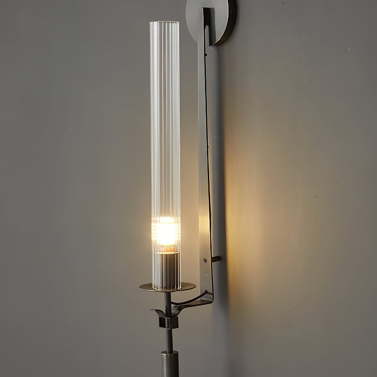 Sienna Glass Indoor Wall Lamp Farmhouse