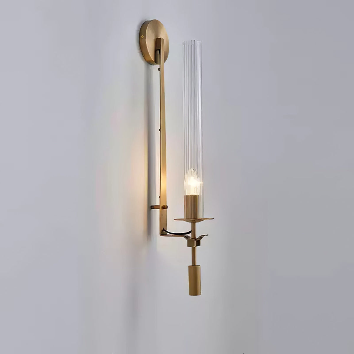 Sienna Glass Indoor Wall Lamp Farmhouse
