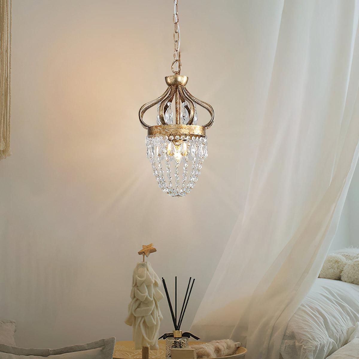 Yimae Tear Drop Chandelier
