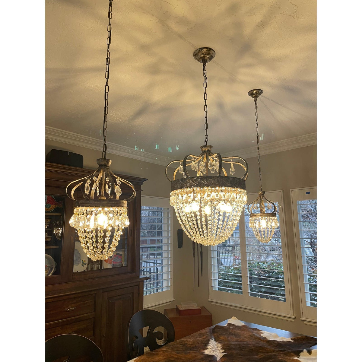Yimae Tear Drop Chandelier