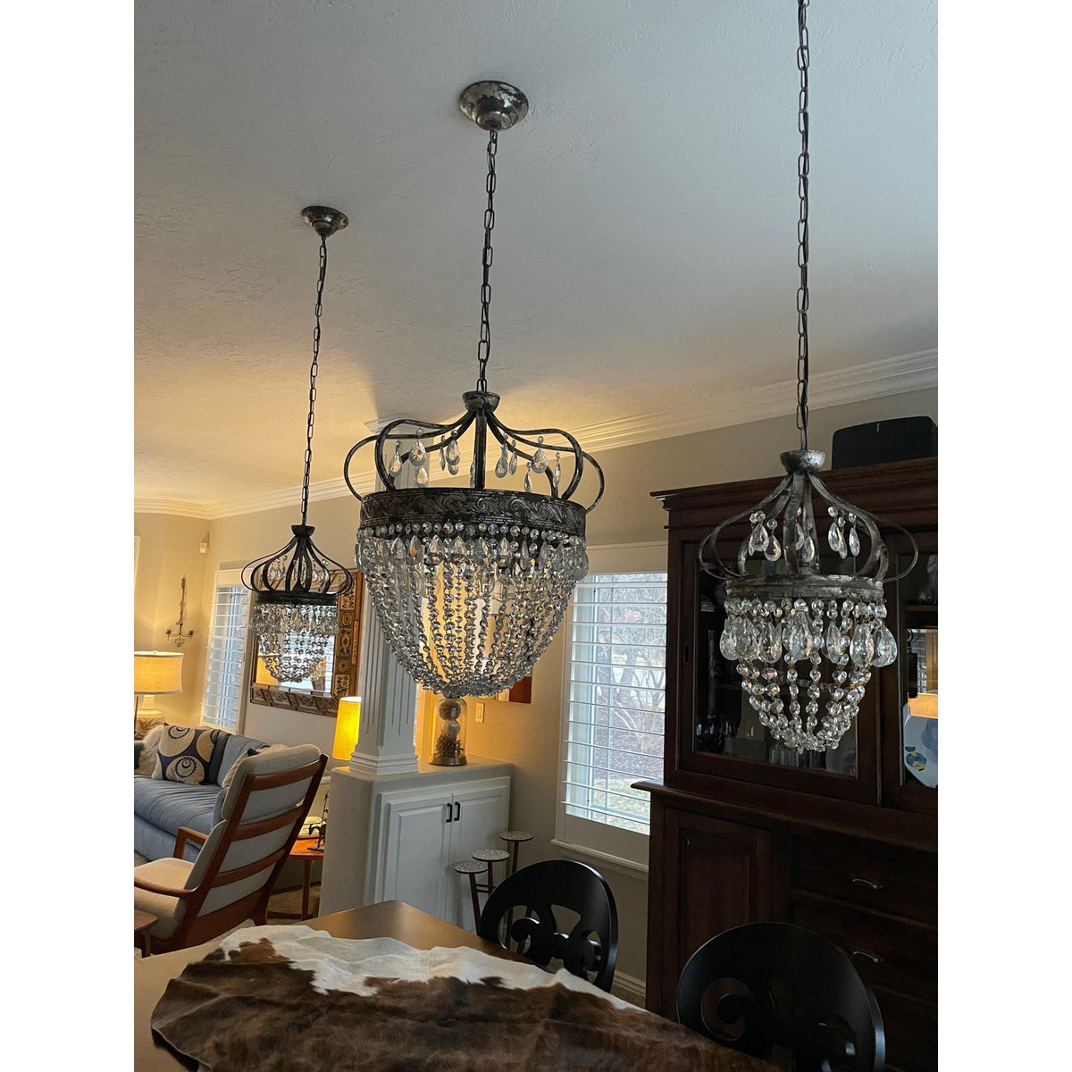 Yimae Tear Drop Chandelier