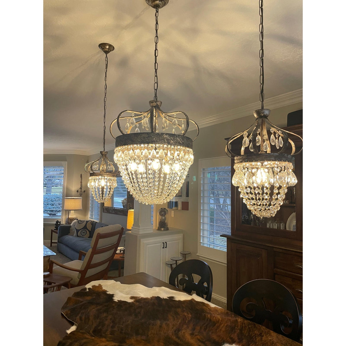 Yimae Tear Drop Chandelier