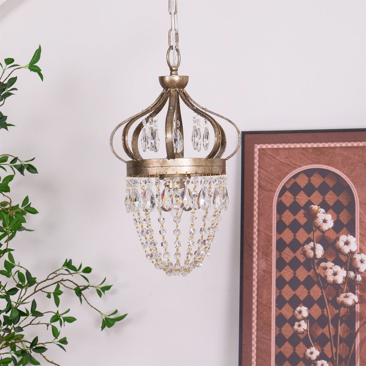 Yimae Tear Drop Chandelier