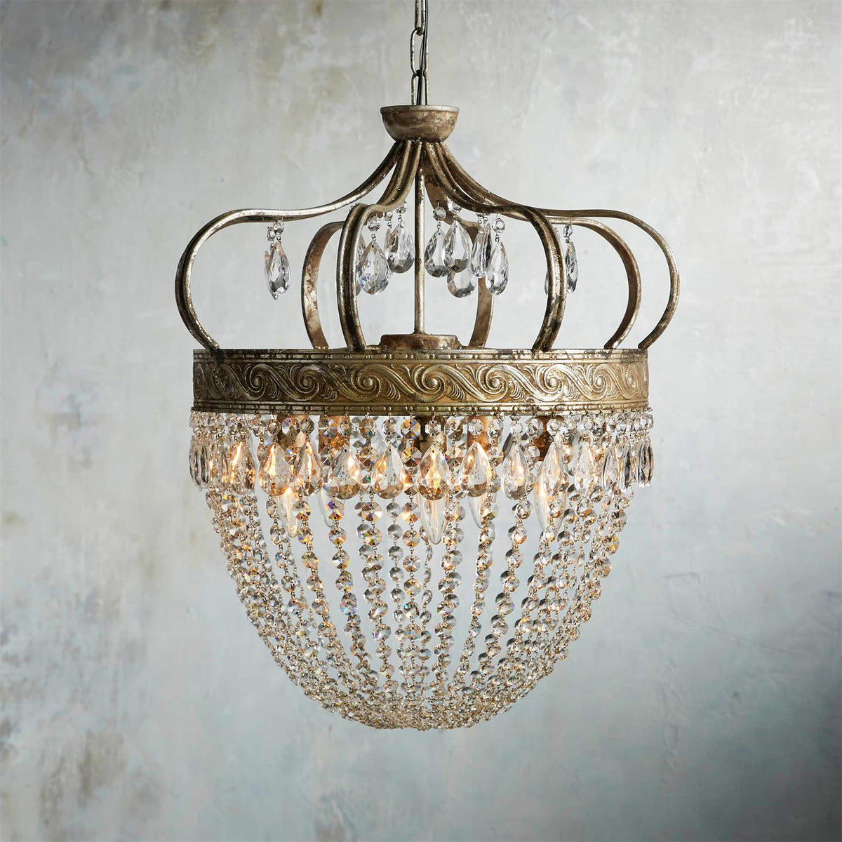 Yimae Tear Drop Chandelier