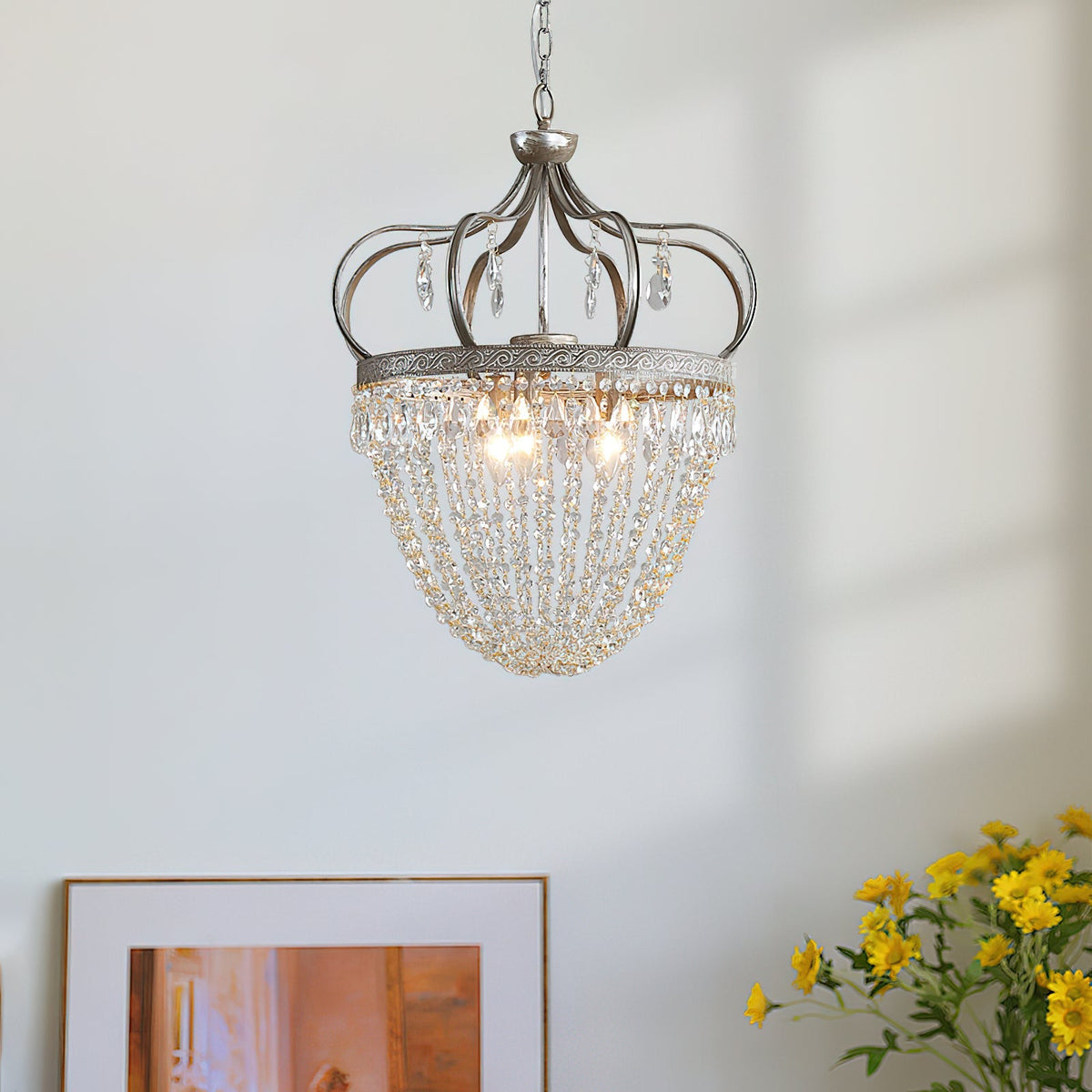 Yimae Tear Drop Chandelier