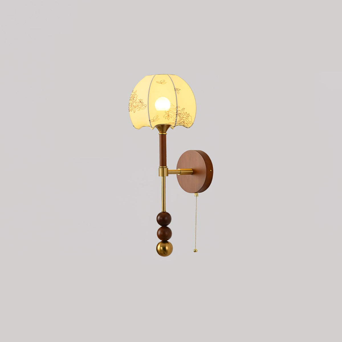 Hilda Roma Elegance Wood Sconce Wall lamp